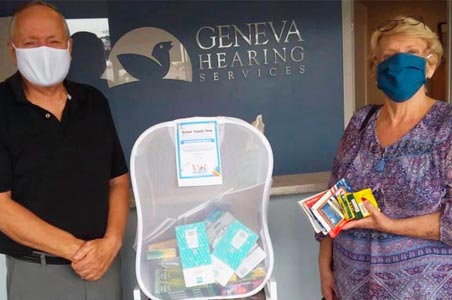 Geneva Hearing School Supply Drive (August) 2020